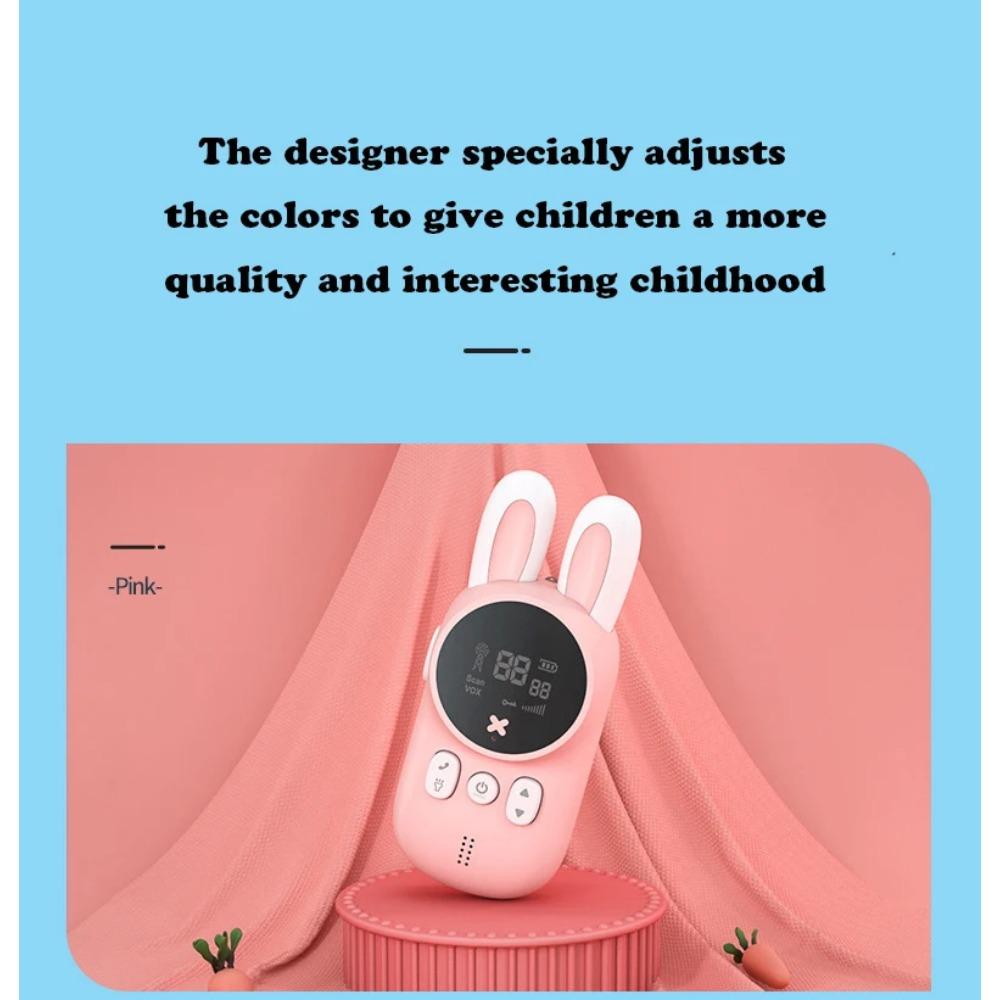 New 2pcs Children Walkie Talkie Kids Radio Receiver Walkie Talkies Birthday Gift Child Toys for Boys Girls