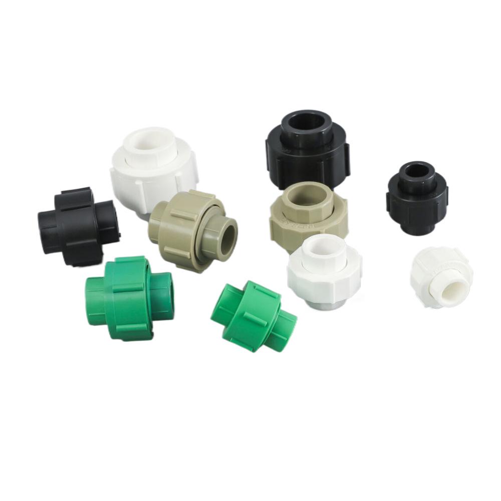 PPR/PE All-Plastic Live Joint Pipe Fittings for Tap Water Engineering