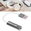 3.5mm Audio Port USB Sound Card Plug and Play Noise Reduction External Audio Card 7.1 Stereo Computer Audio Card External Audio