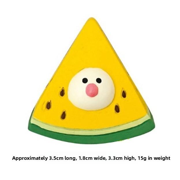 Summer Watermelon Cat Resin Figure For Kids And Office Decor