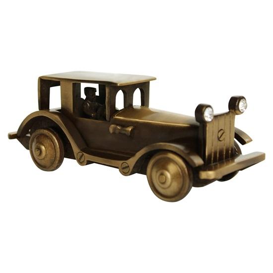 Brass Car Model Showpiece 12.7 Cm