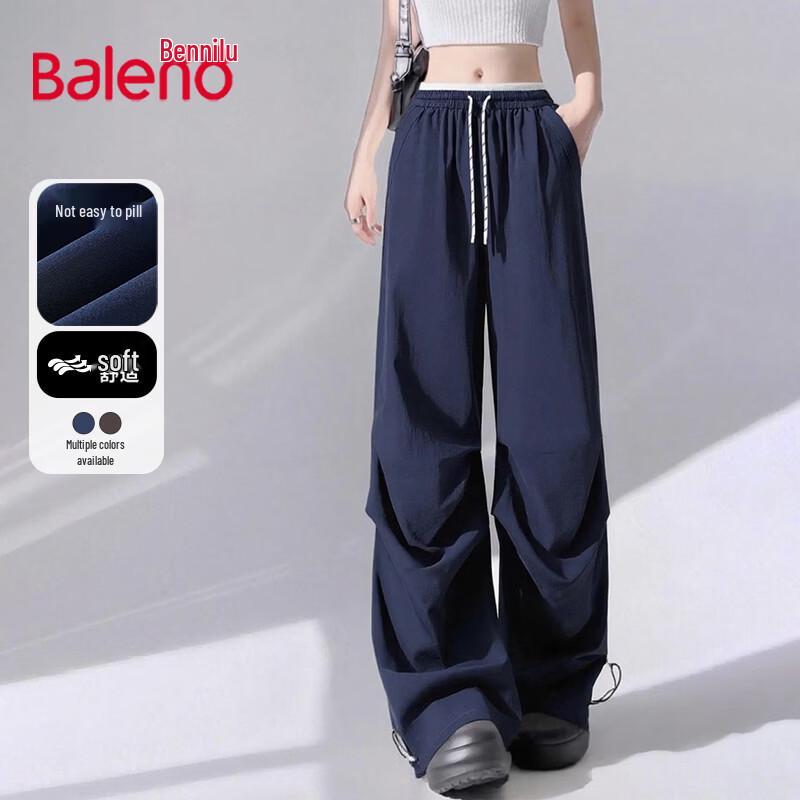 Baleno Women s Cool & Quick-Dry Wide-Leg Cargo Pants S