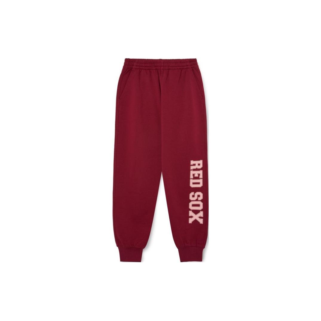 MLB Boston Red Sox Knitted Sweatpants Unisex Red 3APTV0134-43MID L