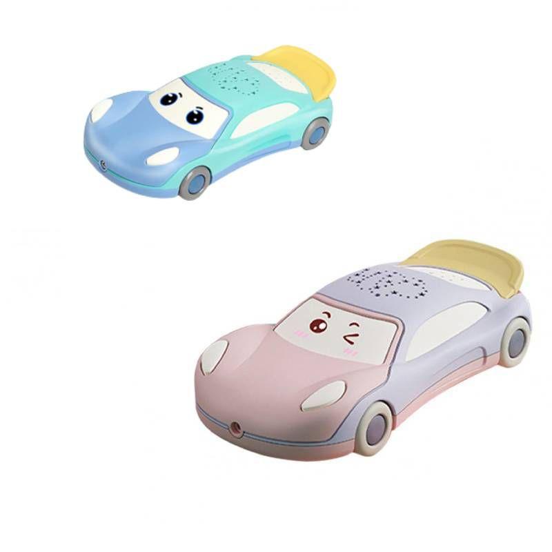 Colorful Baby Puzzle Phone Toy For Early Education Learning Multifunction Car Cartoon Design