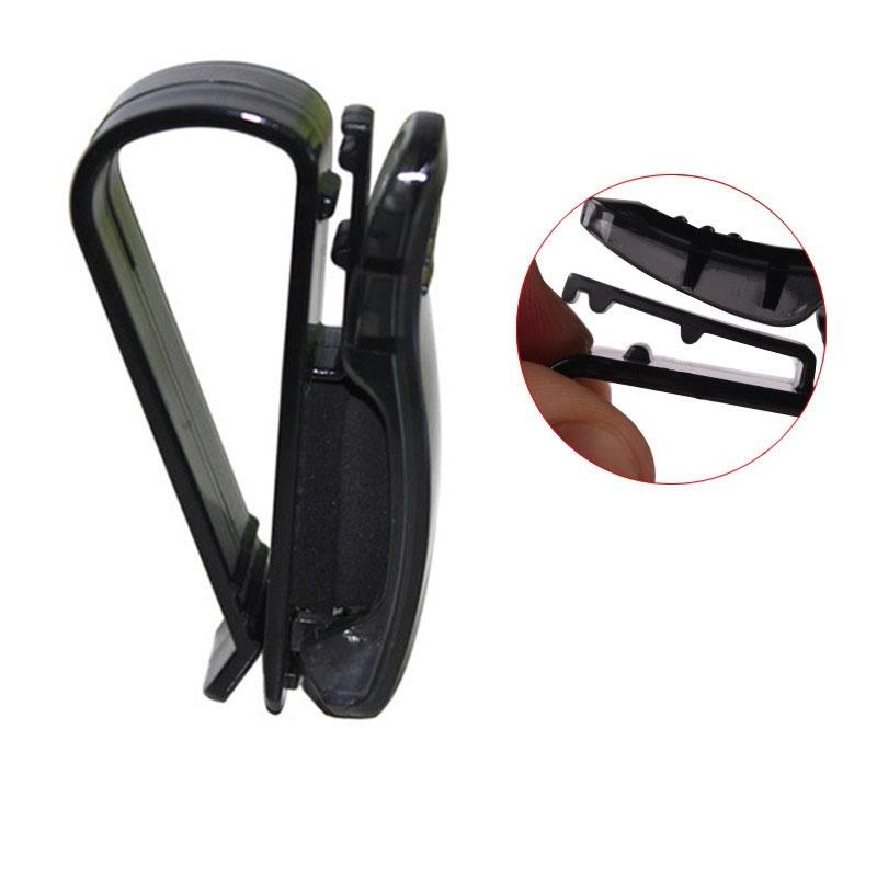 2PCS S-shaped Car Glasses Clip Creative Multi Functional Glasses Frame Car Glasses Clip Ticket Clip Automotive Interior Supplies