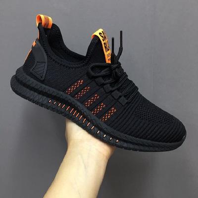 New Fashion Men Sneakers Mesh Casual Shoes Lac -Up Mens Shoes Lightweight Vulcanize Shoes Walking Sneakers