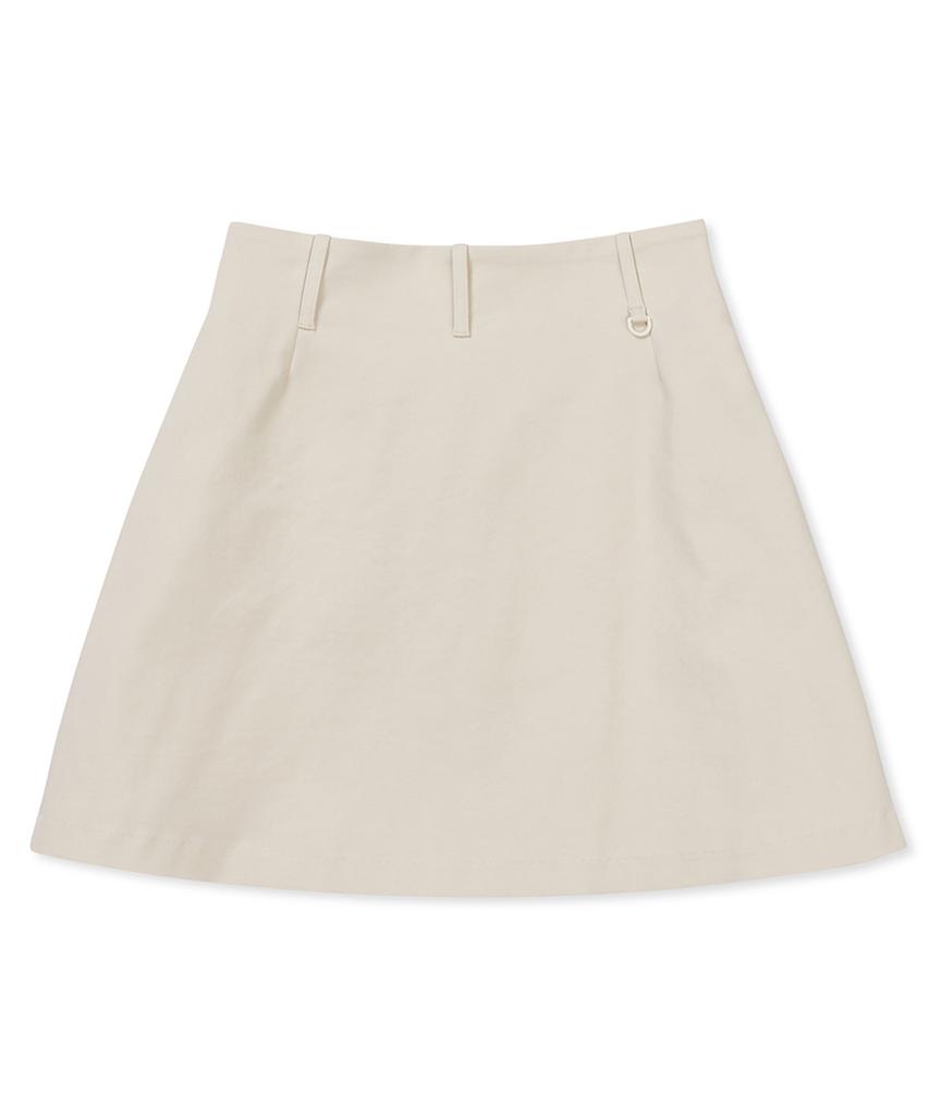 Clove [24Ss Clove] Logo Balloon Skirt (Light Beige)