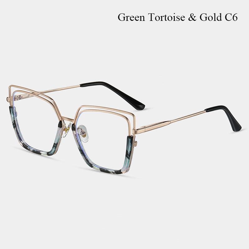 

Модные очки с диоптриями против синего излучения 0,00 -6,00 -6.00