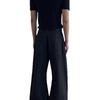 Amerikanischer Retro Old Money Stil Kuh Drei-Falten Gestreifte Jeans Herren und Damen Cleanfit Lässig Fließend Weiter Bein Hose