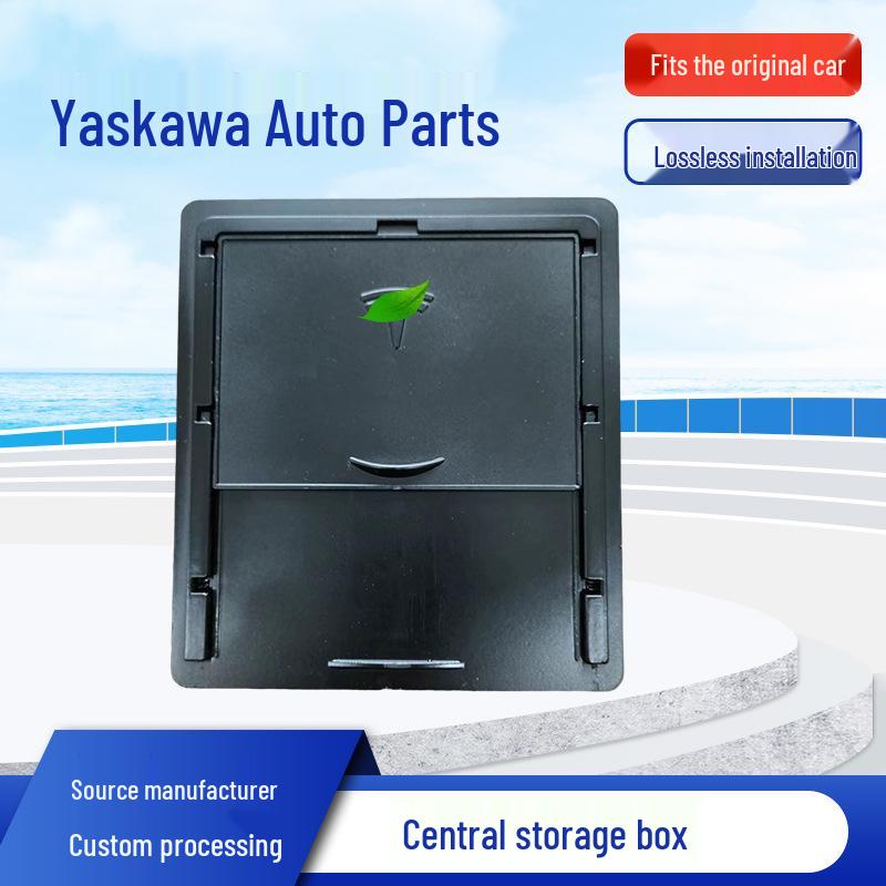 

Center Console Storage Box for Model 3/Y - Non-Destructive Installation with Hidden Armrest Screen Front Center Console Storage Box