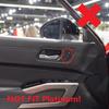 Carbon Fiber Inner Door Handle Cover Trim for 2022-2025 Nissan Pathfinder