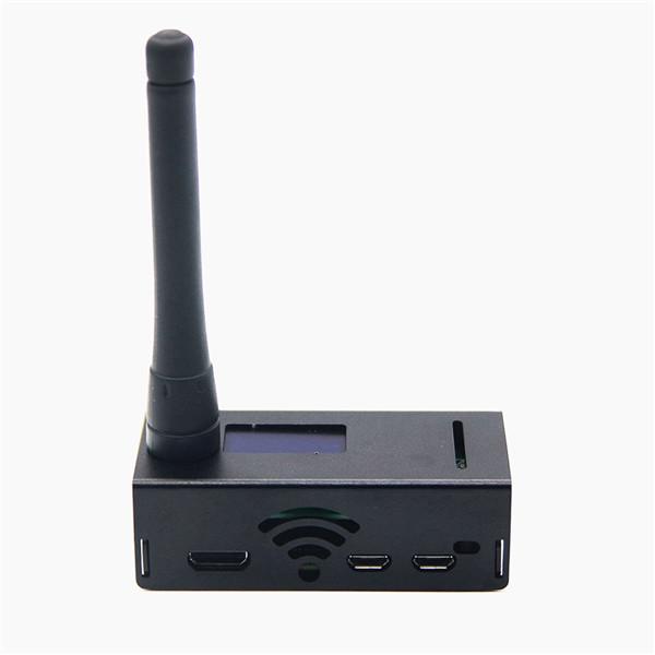 Case OLED Antenna Assembled Hotspot Moudle Support P25 DMR YSF Raspberry
