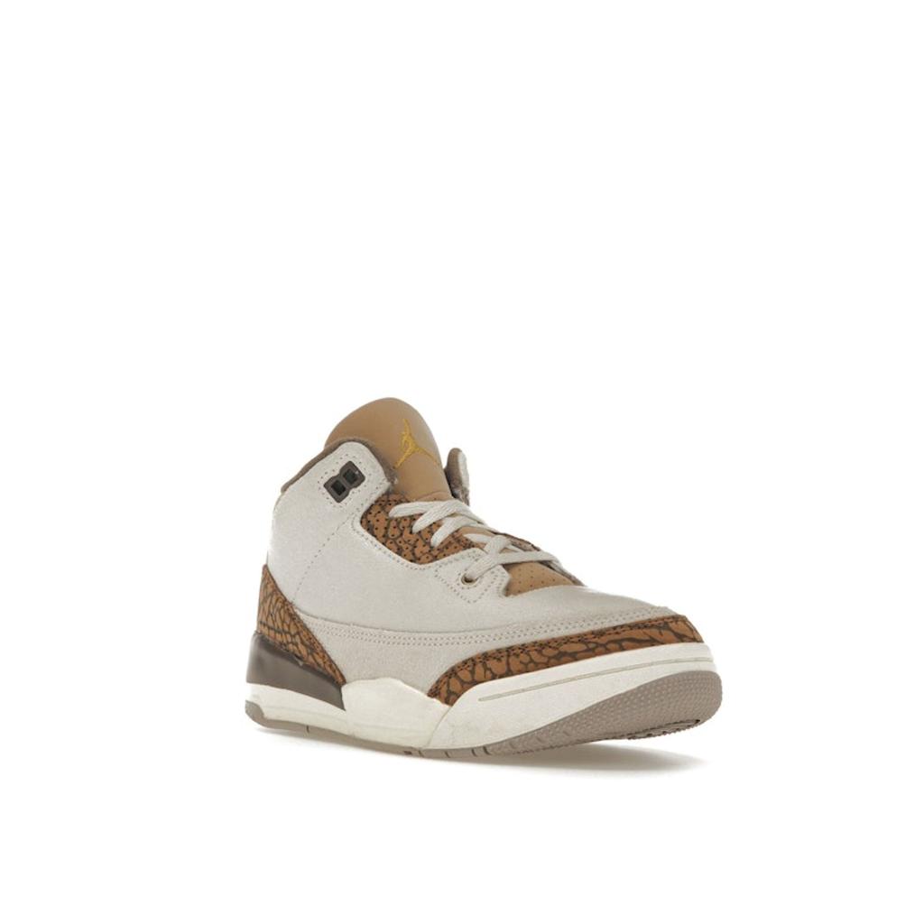 Air Jordan 3 Retro PS Palomino Παιδικά Αθλητικά Παπούτσια Κρέμα ανοιχτό-Orewood-Καφέ Μεταλλικό-Χρυσό DM0966-102