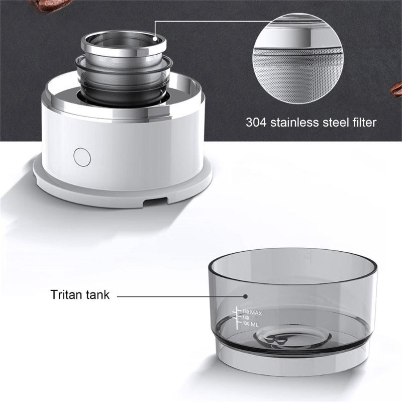Travel Friendly Small Drip Coffee Maker Automatic Hand Brewing Machine Coffee Making Tool for Easy Coffee Enjoyment