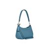 COACH Teri Grain Leather Shoulder Bag , Portable Crossbody Bag Women's Pacific Blue (Unisex) Shoulder Bags CC321 SVPTW