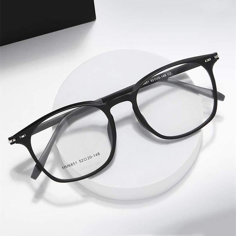 Korean Style  Oval Eyeglass Frames Unisex Retro Lightweight Glasses For Man Woman Classic Vintage Spectacle Frame