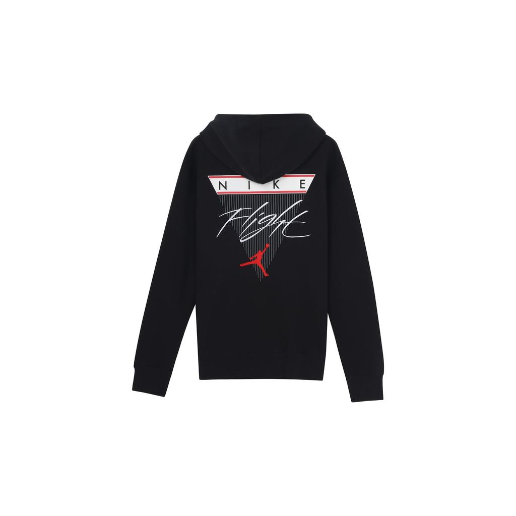 Jordan Men's Flight Fleece Graphic Pullover Hoodie Black CZ8261-010
