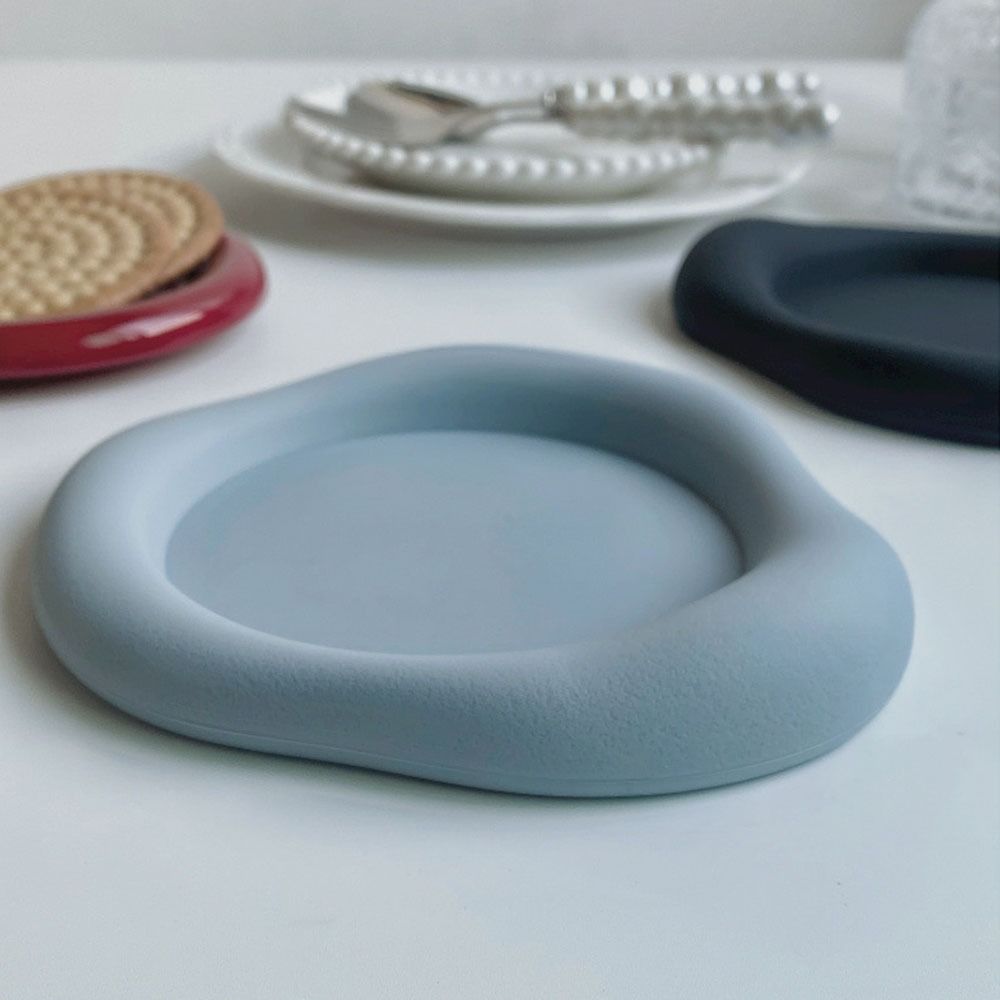 1Pcs High Temperature Resistant Coffee Hot Pad Tableware Soft Placemat  Kitchen Tools