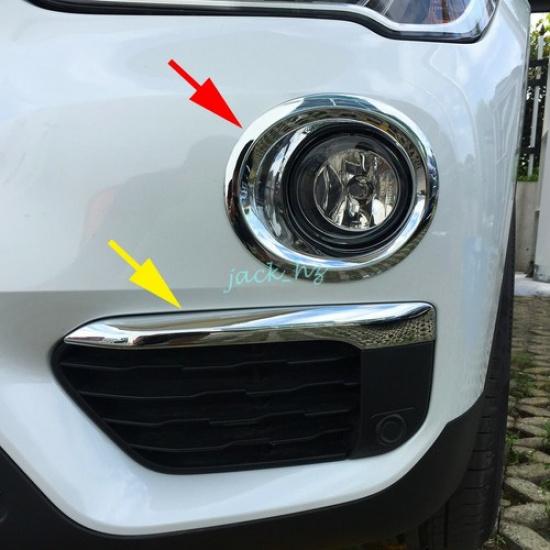 2016- BMW X1 F48 Front Fog Light Cover Strips Chrome Trims Accessories | Right | 1 Year Manufacturer Warranty | China