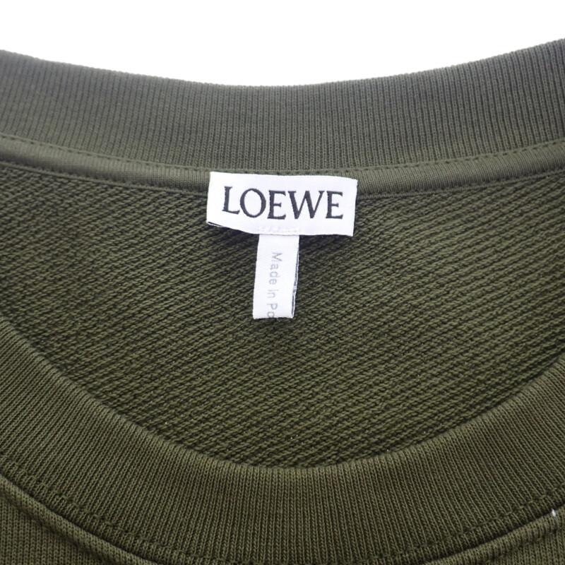 LOEWE  H526Y24J06 M sweat khaki cotton mens