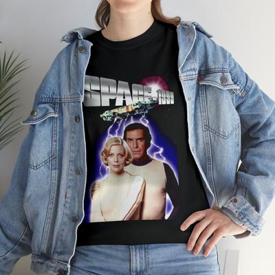 Espace: 1999 (1975) T-Shirt Science-Fiction Lune Espace Fantaisie Martin Landau