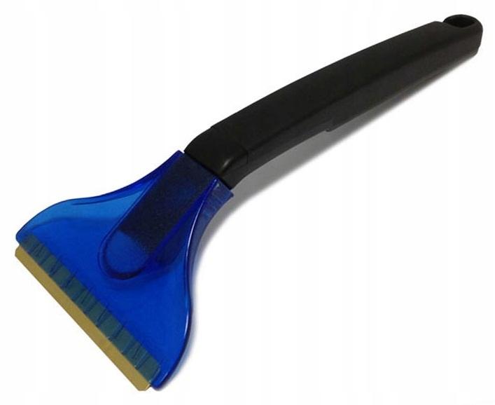 Car ice scraper for windows, brass blade, 20cm