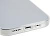 2.0mm Transparent Phone Case for iPhone 15 Pro,Watermark-free Flexible TPU Phone Cover