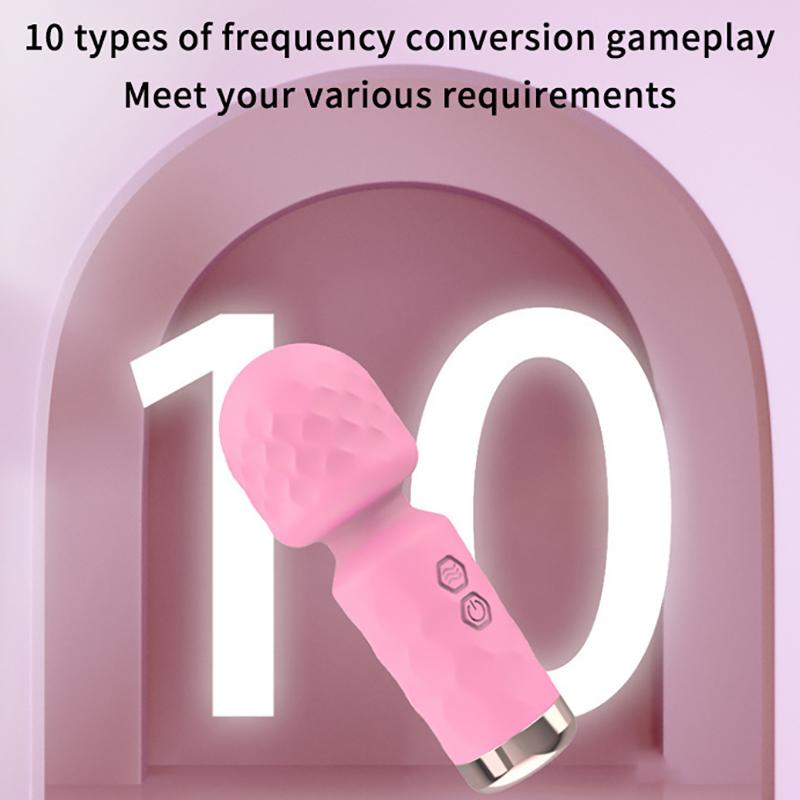 Mini Vibrator Sex Toys Personal Bodymassager Rechargeable Silent Strong Shock Female Macturhator