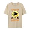 Halloween Costumes Unicorn Brooms Tshirt Unisex T Shirts Cotton Printed Tshirt Plus Size Normal Tshirt