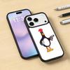 Cute Retro Villain Penguin Phone Case For iPhone 17,16,15,14,13,12,Pro,Max For Magsafe Magnetic Wireless Charging