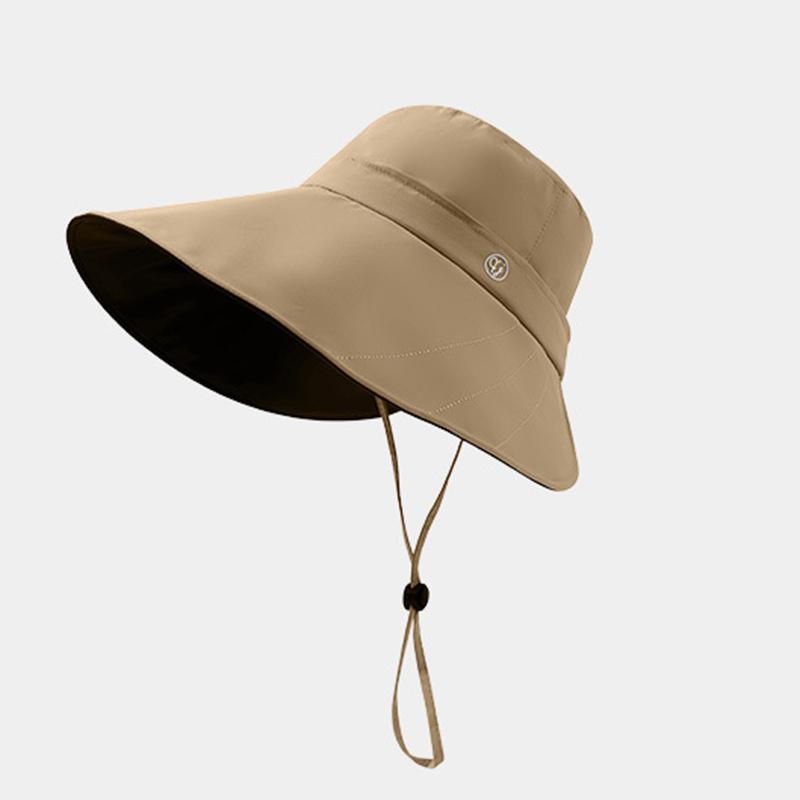 2026 Wide Brim UV Protection Sun Hat Women Outdoor Windproof Waterproof Summer Caps Woman Cycling Climbing Wide Brim Hats Female