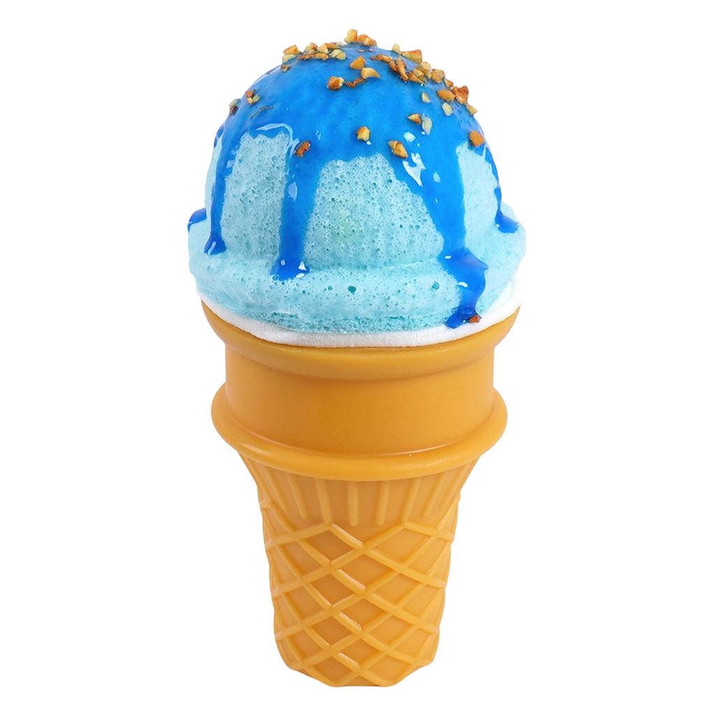 A Realistic Ice Cream , Simulating A Dessert, With A Soft, Squeezeable Design, Suitable For Decoration And Model Kitchens.
