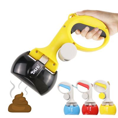 Pet Dog Pooper Scooper przenośny środek czyszczący na zewnątrz zbieracz śmieci zbieranie worków na odchody wygodne narzędzia do czyszczenia zbieracz psich odchodów