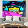 1PC Geometry Dash: Dance To The Beat Tapestry, Unique Design Tapestry, Suitable for Bedroom,Livingroom, Playroom,Heartwarming Holiday Gifts