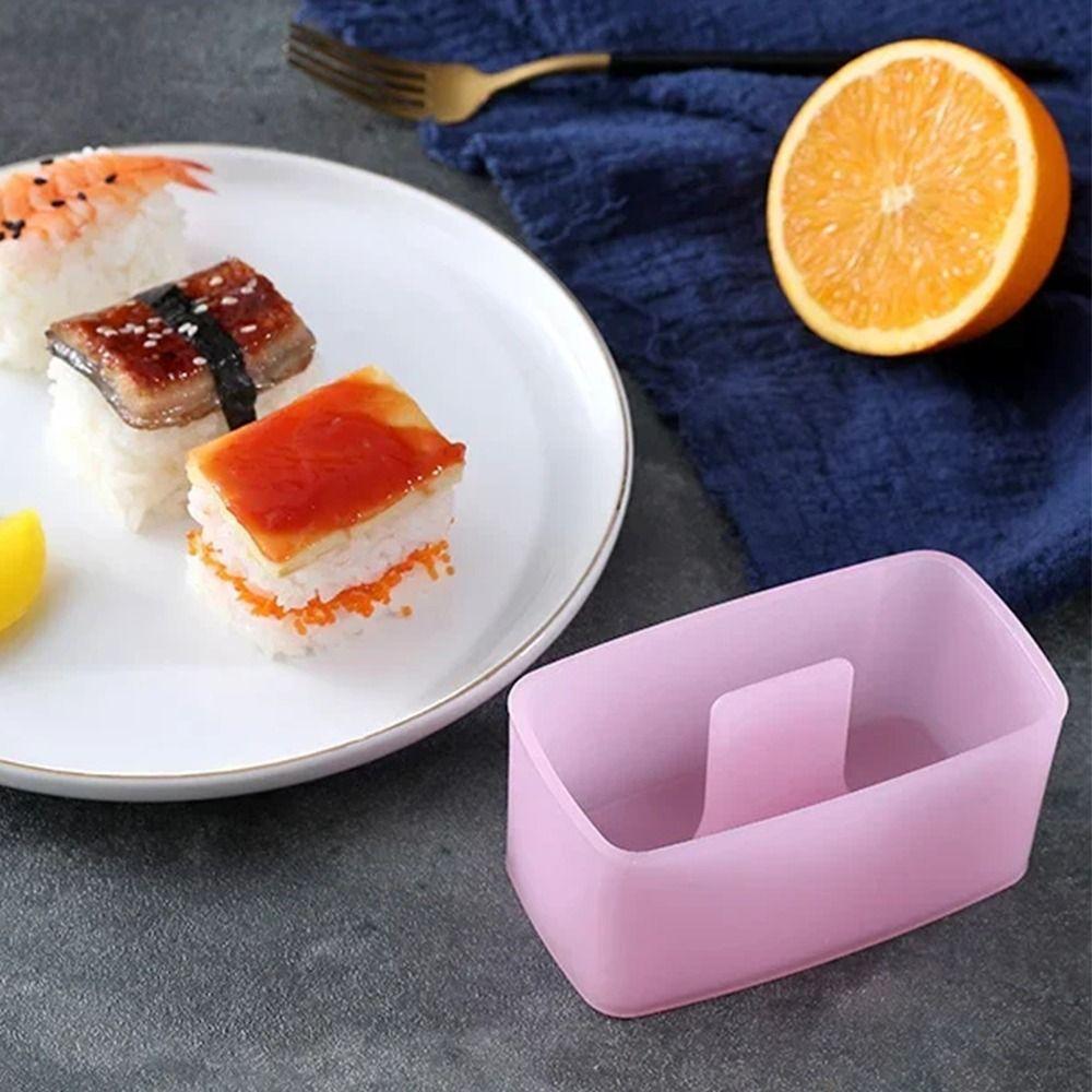3Pcs Colorful Japanese Cuisine Onigiri Mold DIY Mini Sushi Maker Kit  Kitchen Utensil