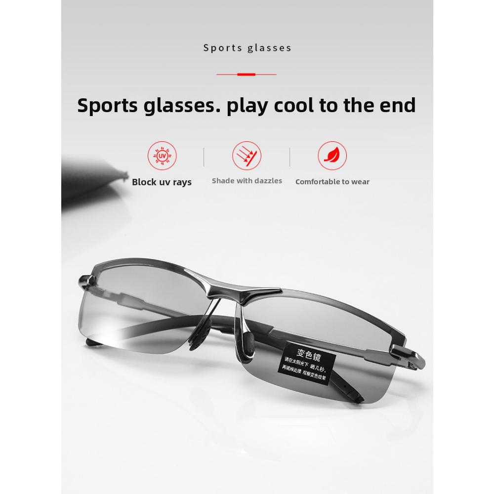 Neuer verbesserter Fahrer Tag und Nacht Blendschutz Fahrbrille polarisierte Nachtsichtbrille Angeluhr Bleichbrille