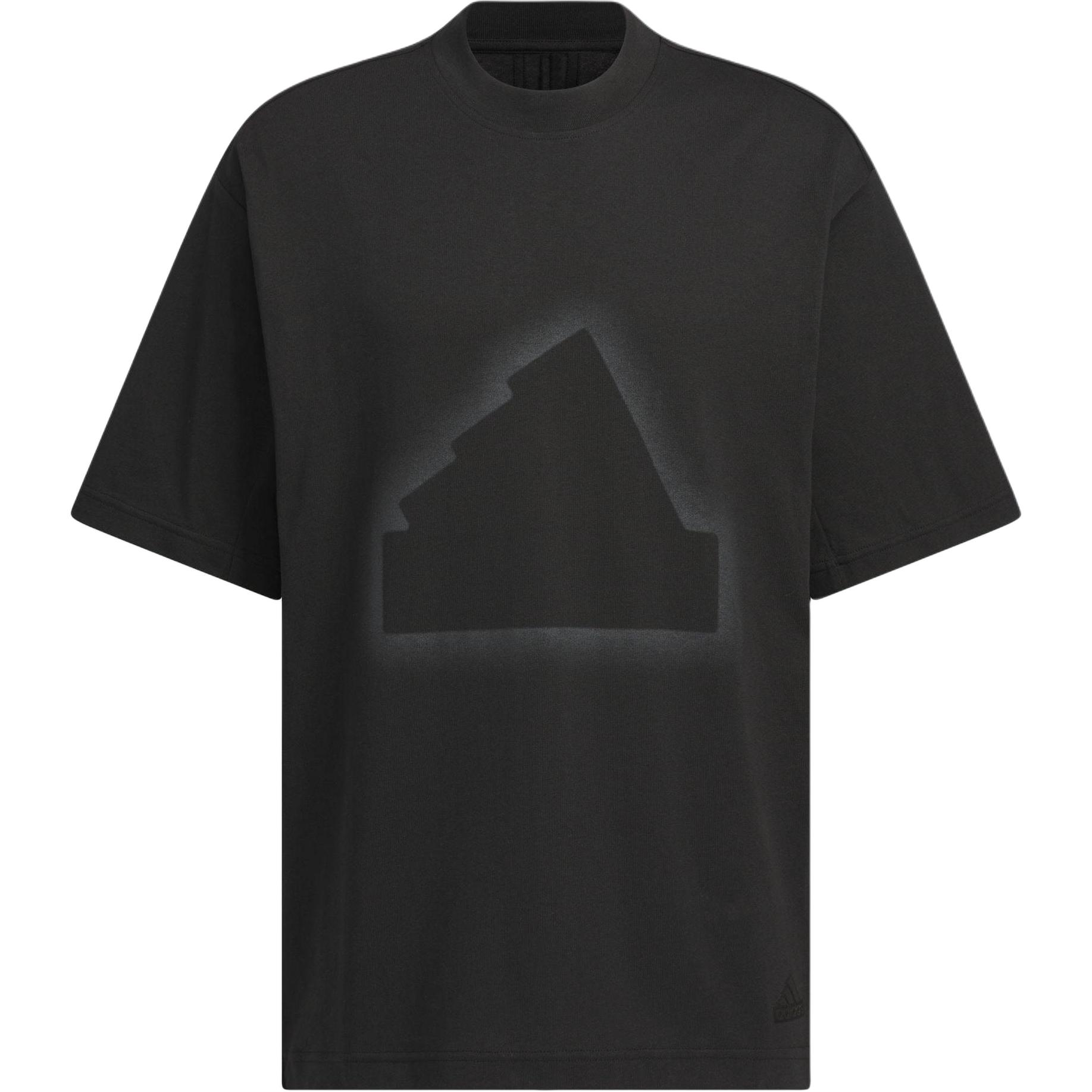 

Adidas Футболка мужская спортивная повседневная с коротким рукавом из хлопка с графическим принтом Future Style, черная JD3236 L