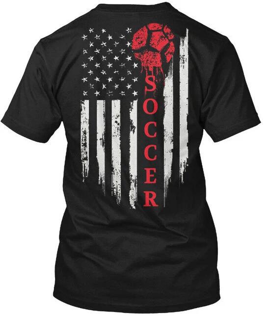 

Soccer Flag - T shirt Made in the USA Size S to 5XL 3XL