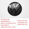 DKRSE1 For VW Volkswagen Jetta MK5 Golf 3D Mirror Logo Car Front Grill Emblem Rear Trunk Cover Badge For Volkswagen VW Golf 6 7 7.5 8 P
