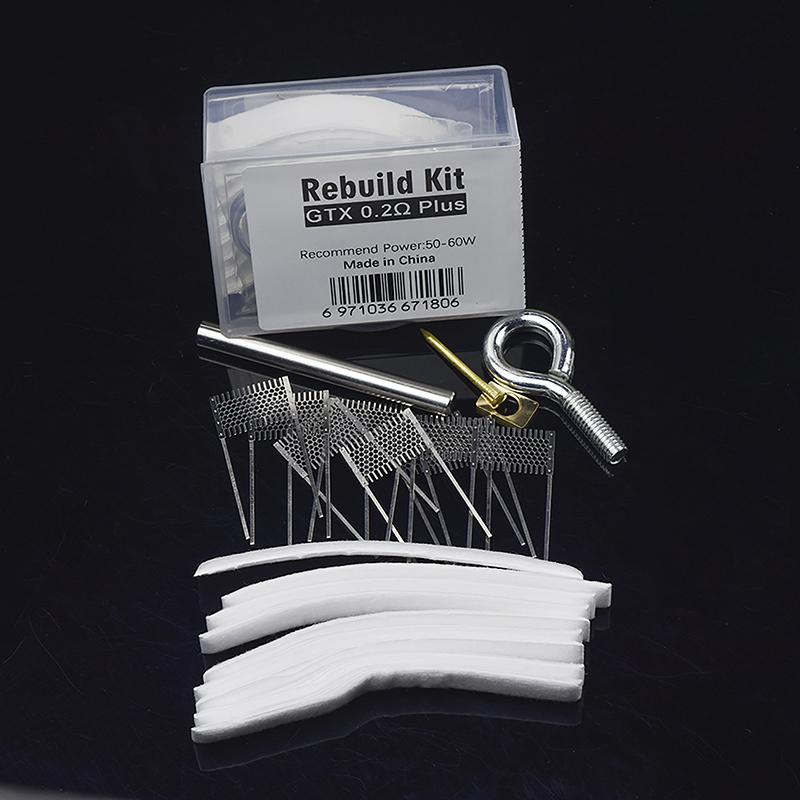 Diy Rebuild Kit Gtx 0.2Ohm Plus Mesh Coil Resistance Wire Replacement Accessories Tools