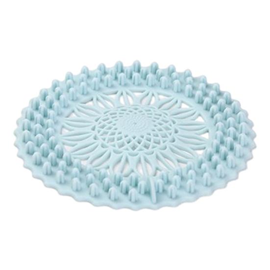Shower Drain Hair Catcher Easy Installation Clean Prevent Clogs Hair Guard Plastic Hair Trap for Bathroom Drain