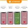Bocasal Crossbody Wallet Case for iPhone 13 Pro with RFID Blocking Card Slot Holder, Magnetic Flip Folio Purse Case, PU Leather Zipper Handbag with