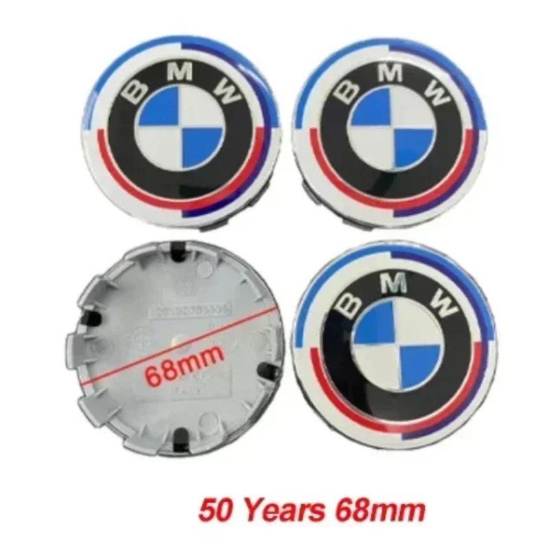 4 szt. 56/68mm Stylizacja Samochodu Koło Centralna Nakładka Piasty Auto Osłony Obręczy Dla BMW E36 E46 E53 E90 E60 E61 E93 E87 X1 X3 X5 F30 F20 G30