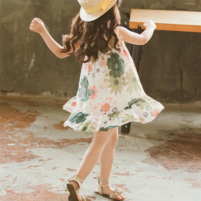 

Summer Girl Flower Mesh Skirt Children s Ruffle Princess Skirt 160 зелений