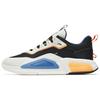 New Rubik's Cube Casual Shoes Men's Low Top Black/Ivory White/Fluorescent Sunset Orange 112248808-6