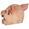 Máscara de látex animal con cabeza de cerdo