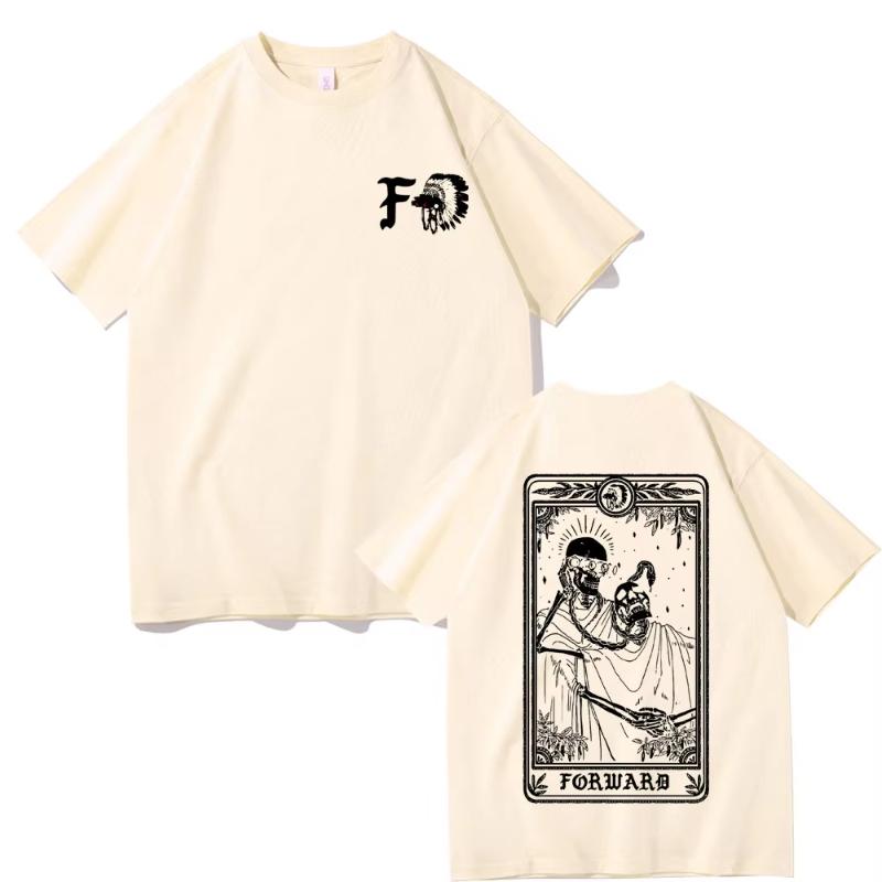

Forward Observations Group Skeleton Graphic Tshirt Unisex Rock Oversized T Shirts Unisex Fashion Streetwear Unisex Women Gothic Tshirt S