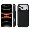 Leather Case for For IPhone 16 Pro Max 17 Air 16e 15 Plus 14 13 Mini 12 11 7 8 Xs Xr SE 3 Double Buckle Flip Card Holder Wallet