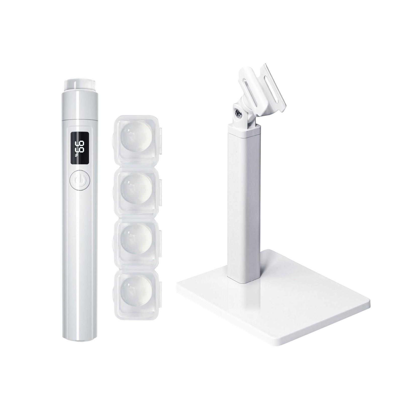 

Набор подставок для УФ-ламп для ногтей: Прочная подставка для УФ-лампы, регулируемая на 360°, подставка для УФ-лампы для ногтей, подставка для домашнего салона, маникюра с силиконовым уплотнением One Size белый