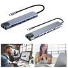 USB C Hub with 4K 30Hz 100W PD USB 3.0 SD Card Reader USB C To HDMI-compatible Adapter USB-C Splitter for MacBook Pro/Air